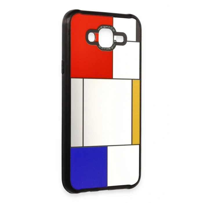 Mey İthalat®  Samsung Galaxy J7 Kılıf Mirror Desenli Kapak - Mirror - 9