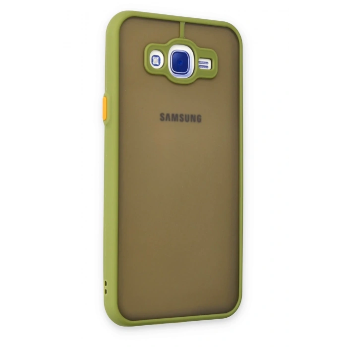 Mey İthalat®  Samsung Galaxy J7 Kılıf Montreal Silikon Kapak - Açık Yeşil
