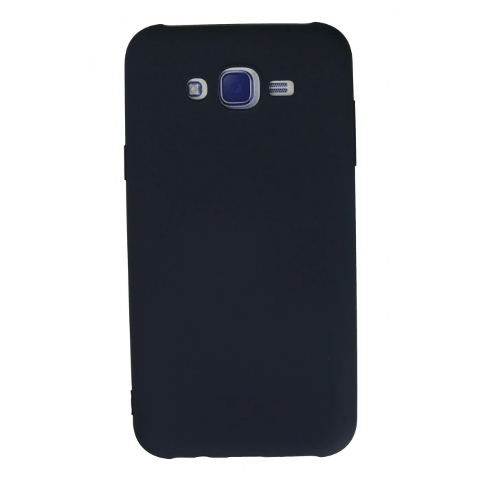 Mey İthalat®  Samsung Galaxy J7 Kılıf Nano içi Kadife Silikon - Lacivert
