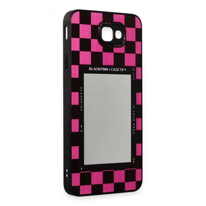Mey İthalat®  Samsung Galaxy J7 Prime Kılıf Mirror Desenli Kapak - Mirror - 8