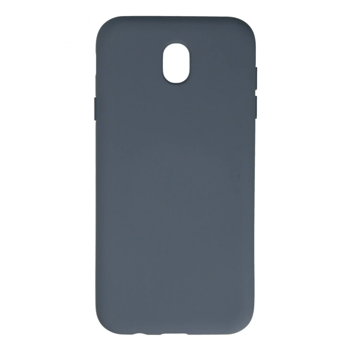 Mey İthalat®  Samsung Galaxy J7 Pro / J730 Kılıf Nano içi Kadife Silikon - Gri