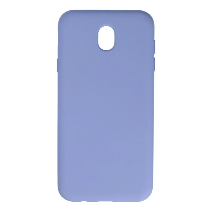 Mey İthalat®  Samsung Galaxy J7 Pro / J730 Kılıf Nano içi Kadife Silikon - Lila