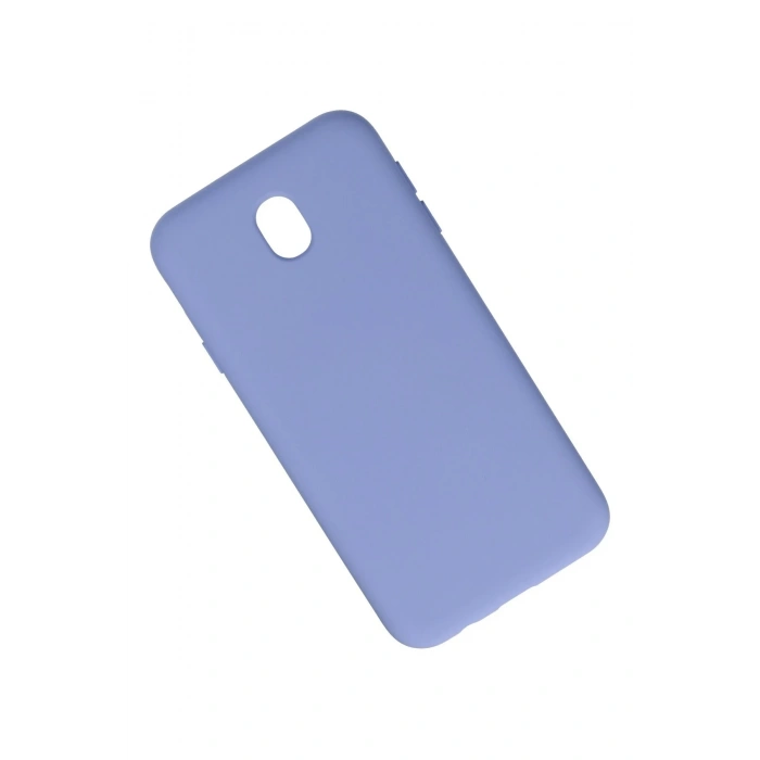 Mey İthalat®  Samsung Galaxy J7 Pro / J730 Kılıf Nano içi Kadife Silikon - Lila