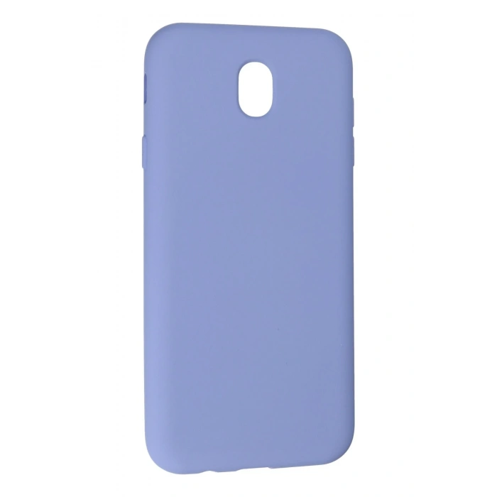 Mey İthalat®  Samsung Galaxy J7 Pro / J730 Kılıf Nano içi Kadife Silikon - Lila