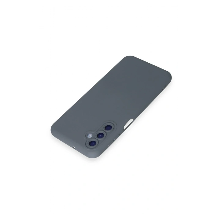 Mey İthalat®  Samsung Galaxy M14 5G Kılıf Nano içi Kadife Silikon - Gri