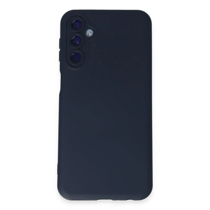 Mey İthalat®  Samsung Galaxy M14 5G Kılıf Nano içi Kadife Silikon - Lacivert
