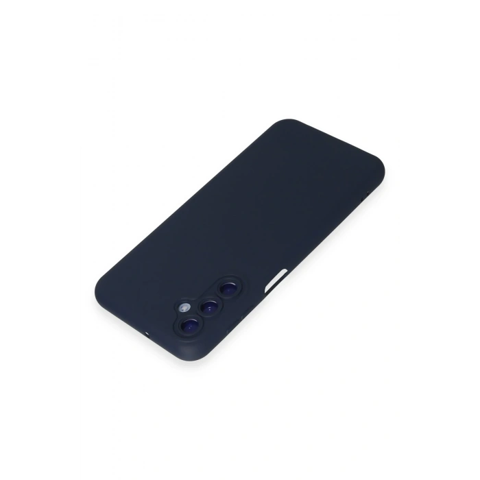 Mey İthalat®  Samsung Galaxy M14 5G Kılıf Nano içi Kadife Silikon - Lacivert