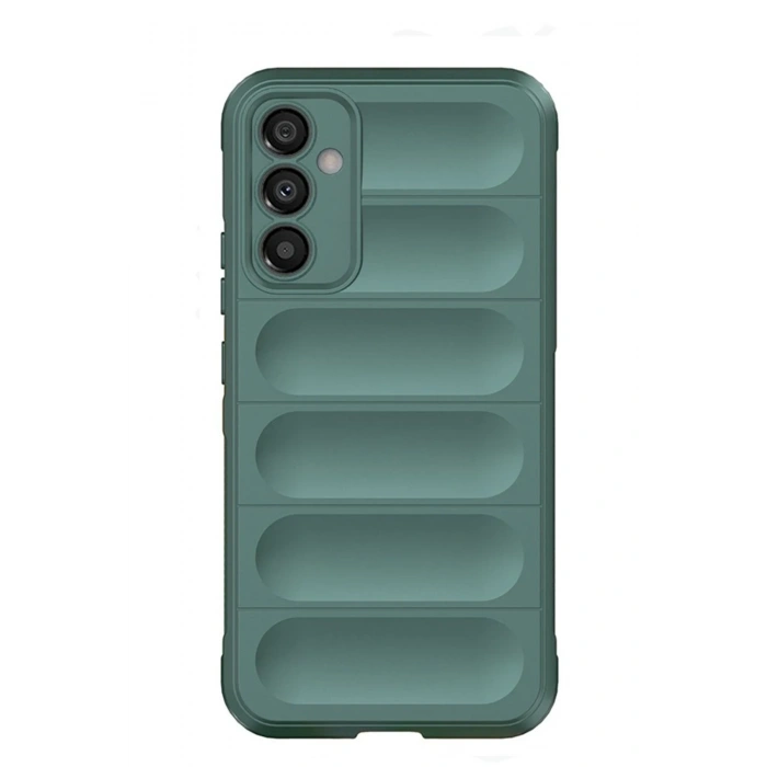 Mey İthalat®  Samsung Galaxy M14 5G Kılıf Optimum Silikon - Koyu Yeşil