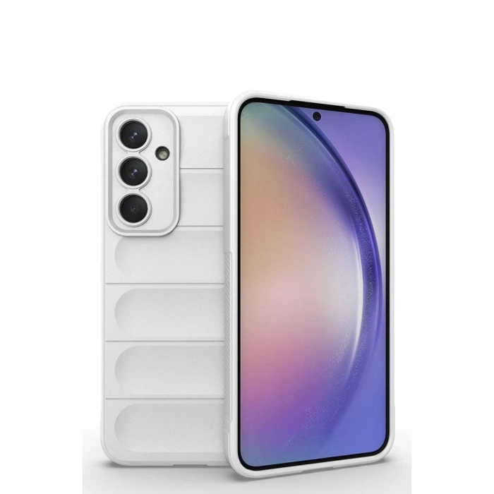 Mey İthalat®  Samsung Galaxy M14 5G Kılıf Optimum Silikon - Krem