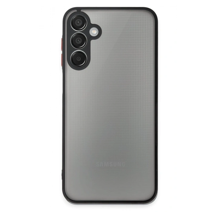 Mey İthalat®  Samsung Galaxy M15 Kılıf Montreal Silikon Kapak - Siyah