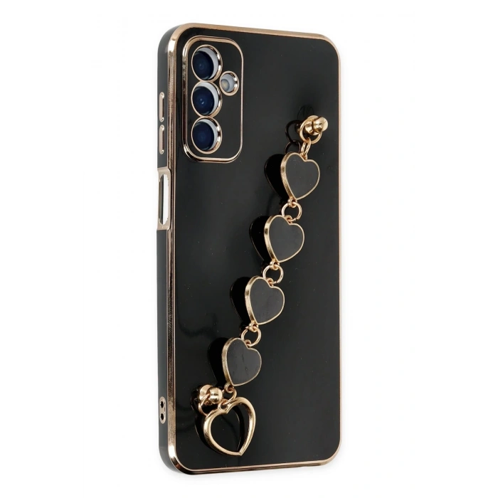 Mey İthalat®  Samsung Galaxy M23 Kılıf Esila Silikon - Siyah