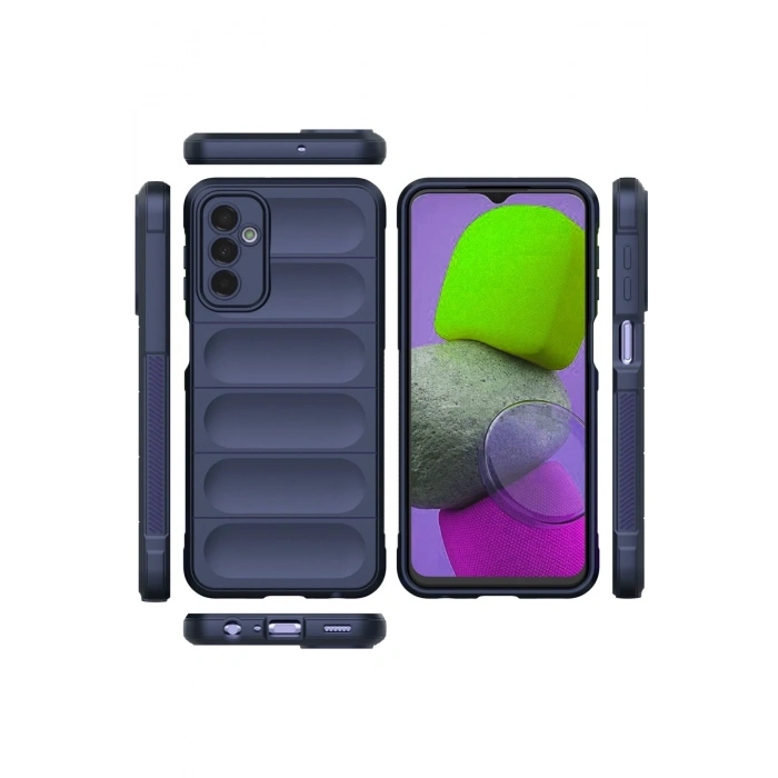 Mey İthalat®  Samsung Galaxy M23 Kılıf Optimum Silikon - Lacivert