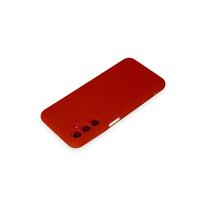 Mey İthalat®  Samsung Galaxy M34 5G Kılıf First Silikon - Kırmızı