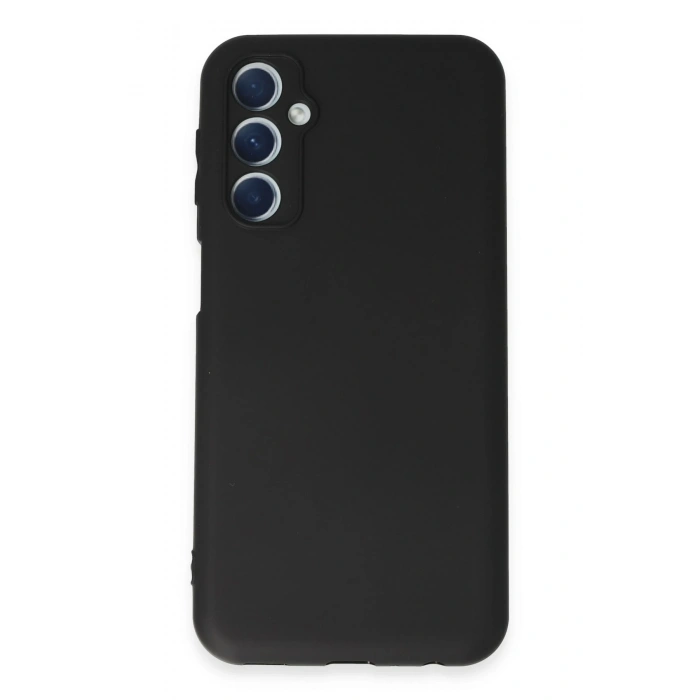 Mey İthalat®  Samsung Galaxy M34 5G Kılıf First Silikon - Siyah