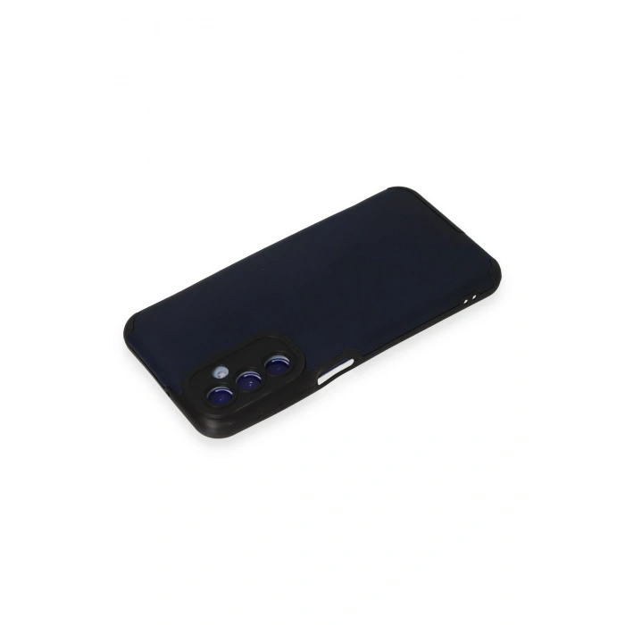Mey İthalat®  Samsung Galaxy M34 5G Kılıf Loop Deri Silikon - Lacivert