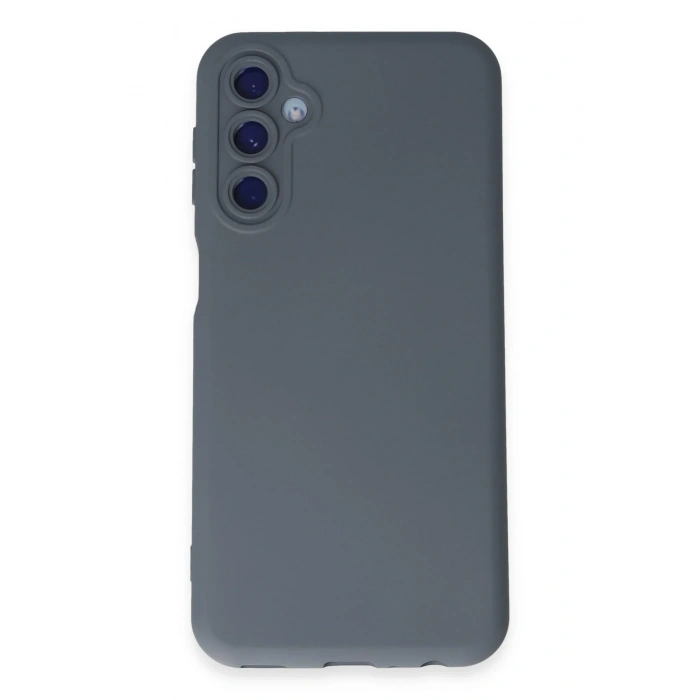 Mey İthalat®  Samsung Galaxy M34 5G Kılıf Nano içi Kadife Silikon - Gri