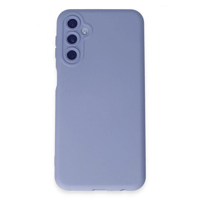 Mey İthalat®  Samsung Galaxy M34 5G Kılıf Nano içi Kadife Silikon - Lila
