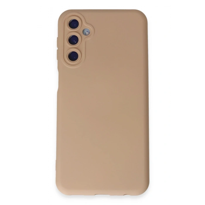 Mey İthalat®  Samsung Galaxy M34 5G Kılıf Nano içi Kadife Silikon - Pudra