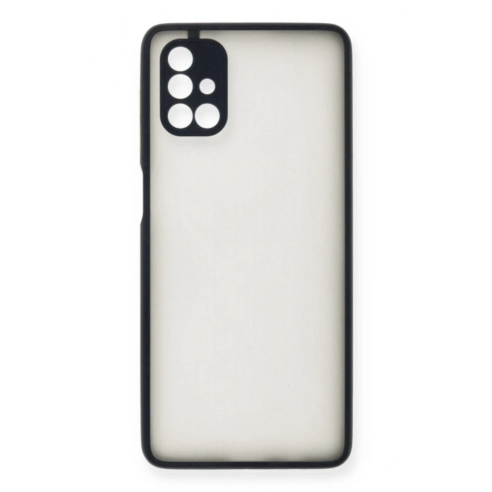 Mey İthalat®  Samsung Galaxy M51 Kılıf Montreal Silikon Kapak - Lacivert