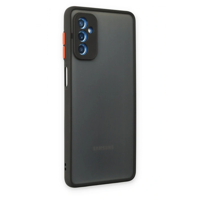 Mey İthalat®  Samsung Galaxy M52 5G Kılıf Montreal Silikon Kapak - Siyah