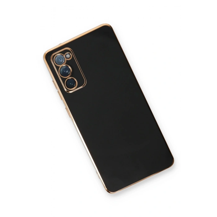 Mey İthalat®  Samsung Galaxy S20 FE Kılıf Volet Silikon - Siyah