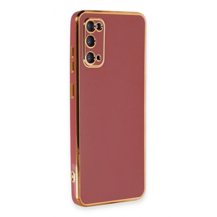 Mey İthalat®  Samsung Galaxy S20 Kılıf Volet Silikon - Kırmızı