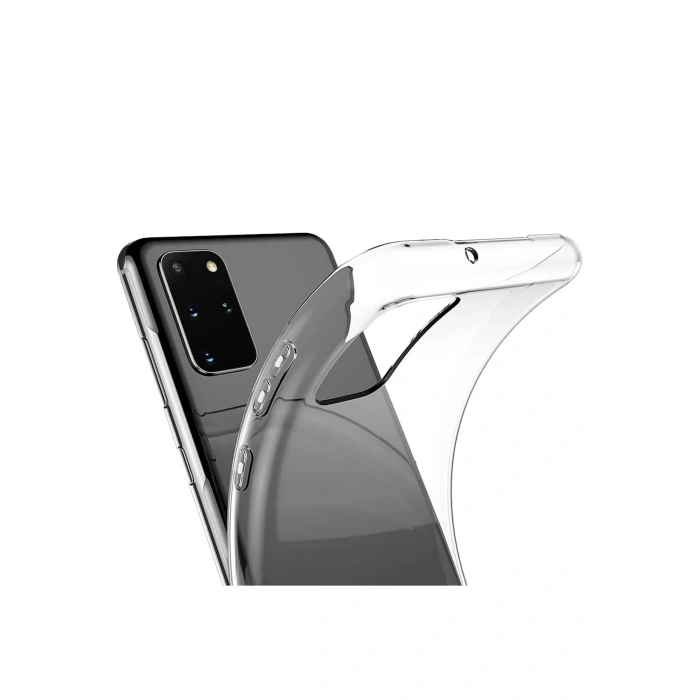 Mey İthalat®  Samsung Galaxy S20 Plus Kılıf Lüx Şeffaf Silikon