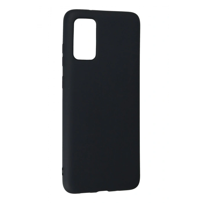 Mey İthalat®  Samsung Galaxy S20 Plus Kılıf Nano içi Kadife Silikon - Lacivert