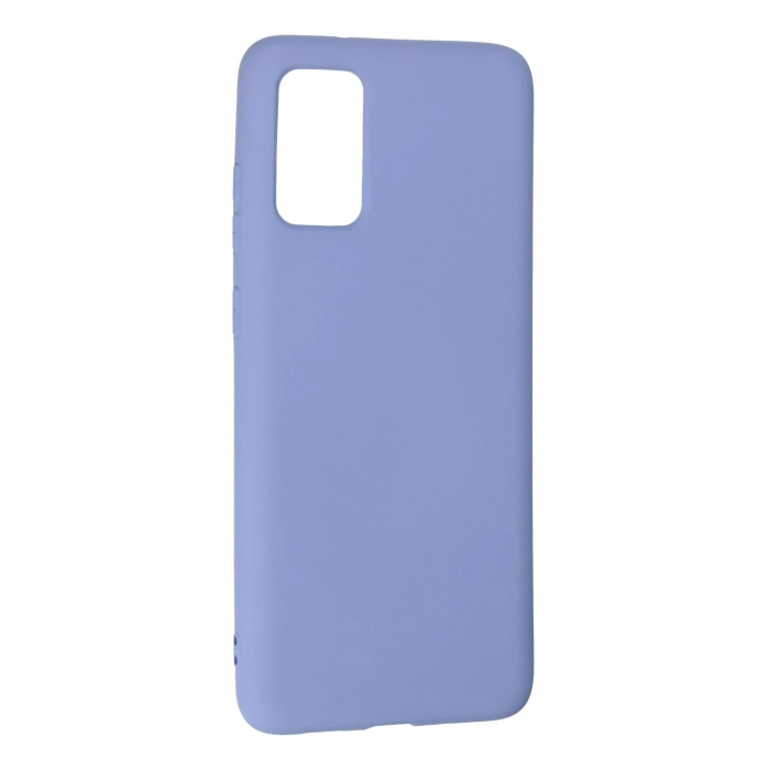 Mey İthalat®  Samsung Galaxy S20 Plus Kılıf Nano içi Kadife Silikon - Lila