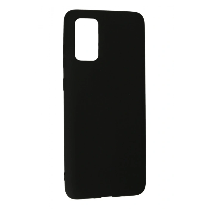 Mey İthalat®  Samsung Galaxy S20 Plus Kılıf Nano içi Kadife Silikon - Siyah