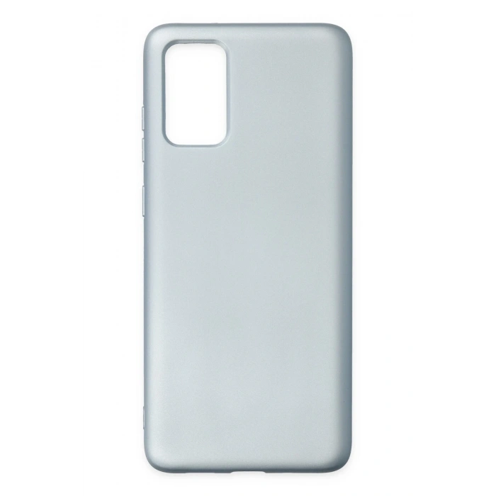 Mey İthalat®  Samsung Galaxy S20 Plus Kılıf Nano içi Kadife Silikon - Sky Blue