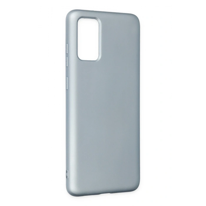 Mey İthalat®  Samsung Galaxy S20 Plus Kılıf Nano içi Kadife Silikon - Sky Blue