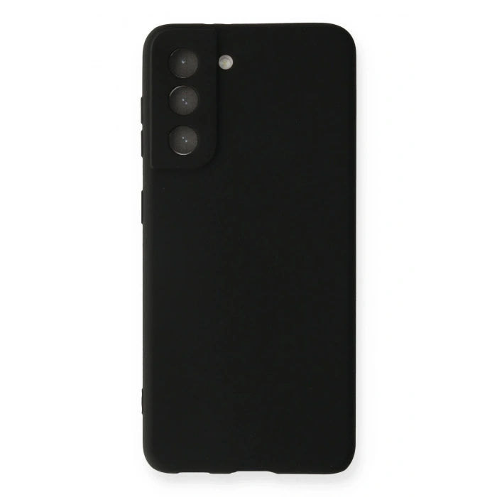 Mey İthalat®  Samsung Galaxy S22 Plus Kılıf First Silikon - Siyah