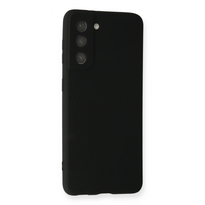 Mey İthalat®  Samsung Galaxy S22 Plus Kılıf First Silikon - Siyah