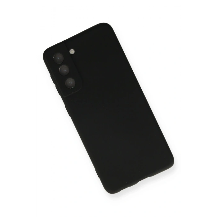 Mey İthalat®  Samsung Galaxy S22 Plus Kılıf First Silikon - Siyah