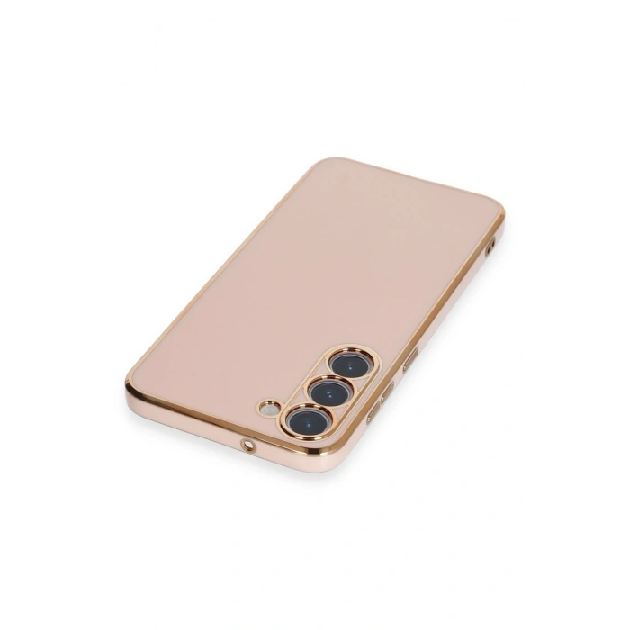 Mey İthalat®  Samsung Galaxy S23 Kılıf Volet Silikon - Pembe