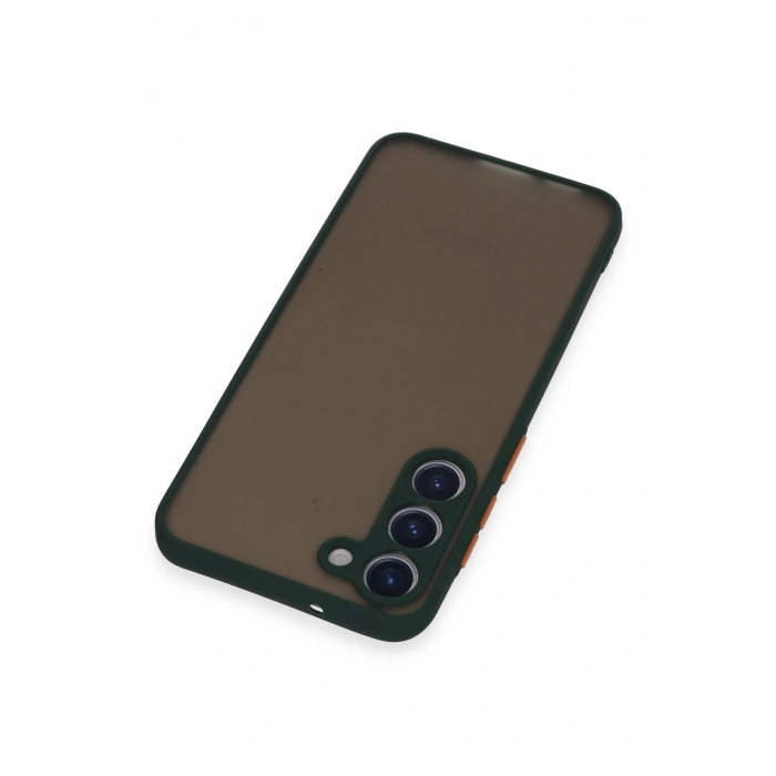 Mey İthalat®  Samsung Galaxy S23 Plus Kılıf Montreal Silikon Kapak - Yeşil