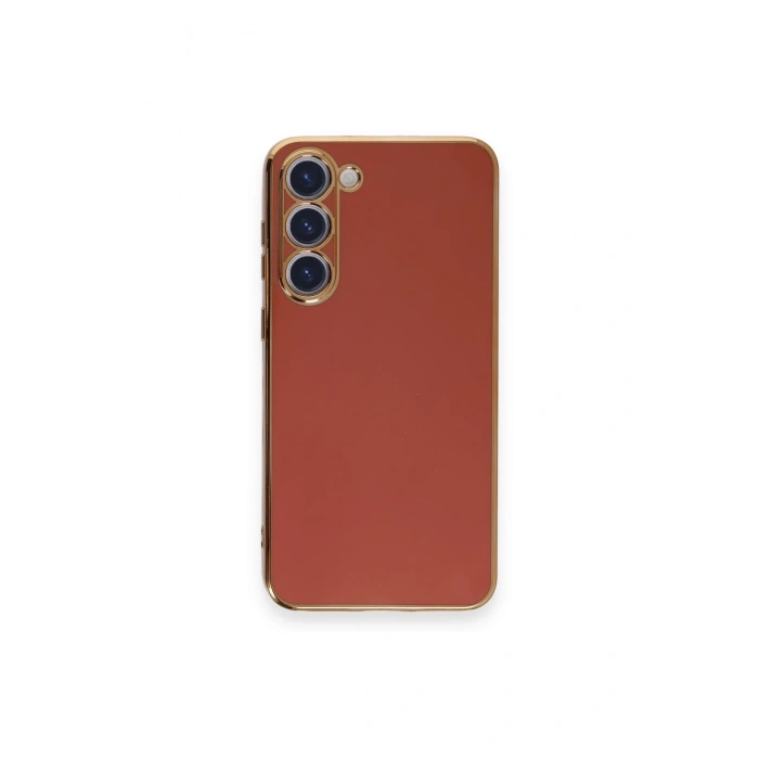 Mey İthalat®  Samsung Galaxy S23 Plus Kılıf Volet Silikon - Kırmızı
