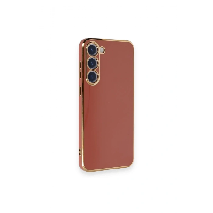 Mey İthalat®  Samsung Galaxy S23 Plus Kılıf Volet Silikon - Kırmızı