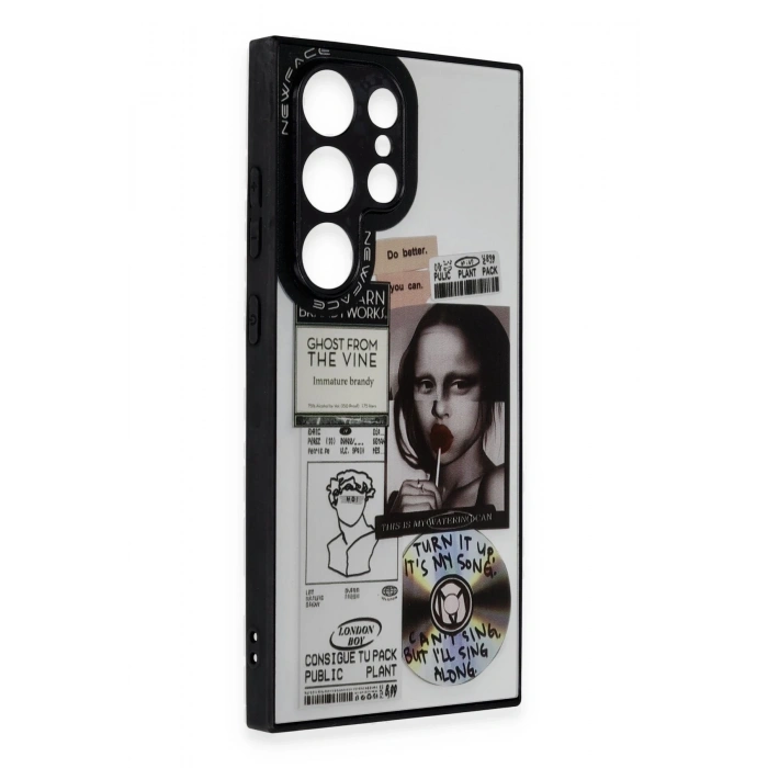 Mey İthalat®  Samsung Galaxy S23 Ultra Kılıf Mirror Desenli Kapak - Mirror - 2