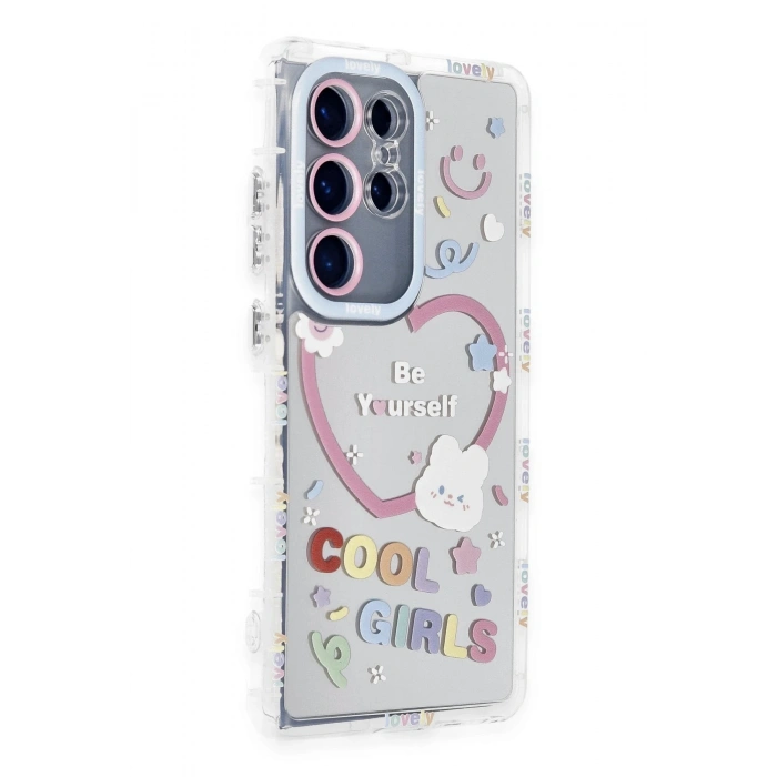 Mey İthalat®  Samsung Galaxy S23 Ultra Kılıf Reflexion Desenli Kapak - Desen 1