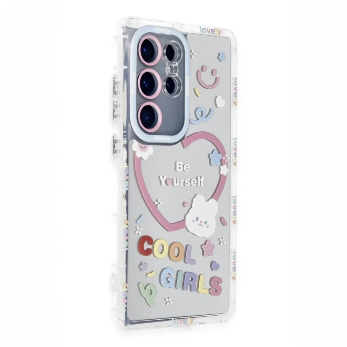 Mey İthalat®  Samsung Galaxy S23 Ultra Kılıf Reflexion Desenli Kapak - Desen 1