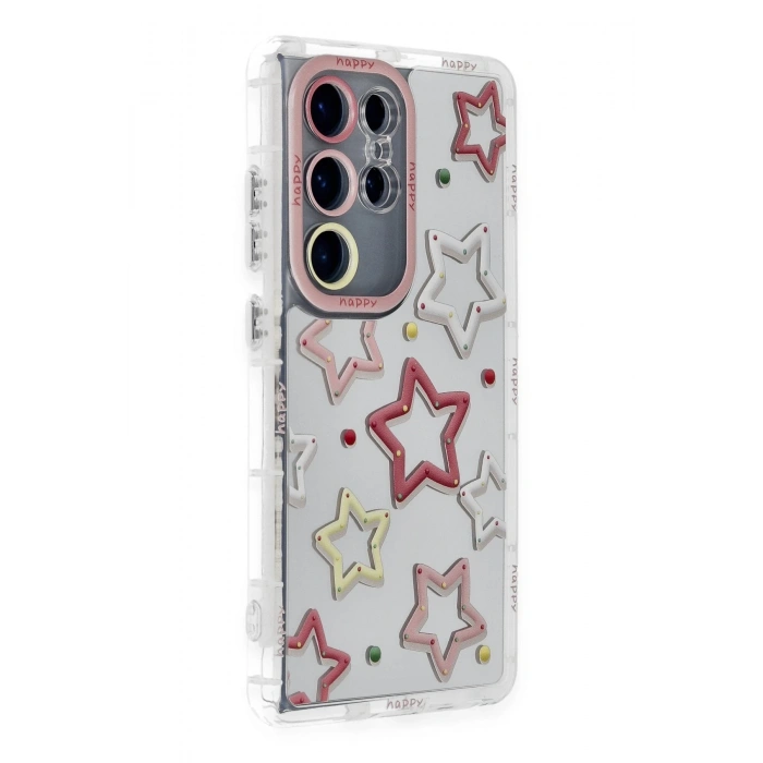 Mey İthalat®  Samsung Galaxy S23 Ultra Kılıf Reflexion Desenli Kapak - Desen 3
