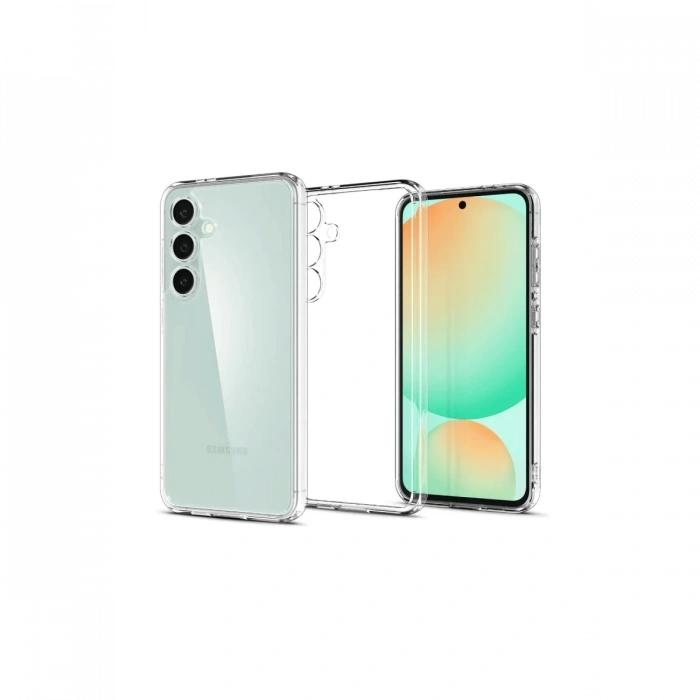 Mey İthalat®  Samsung Galaxy S24 FE Kılıf Lüx Şeffaf Silikon
