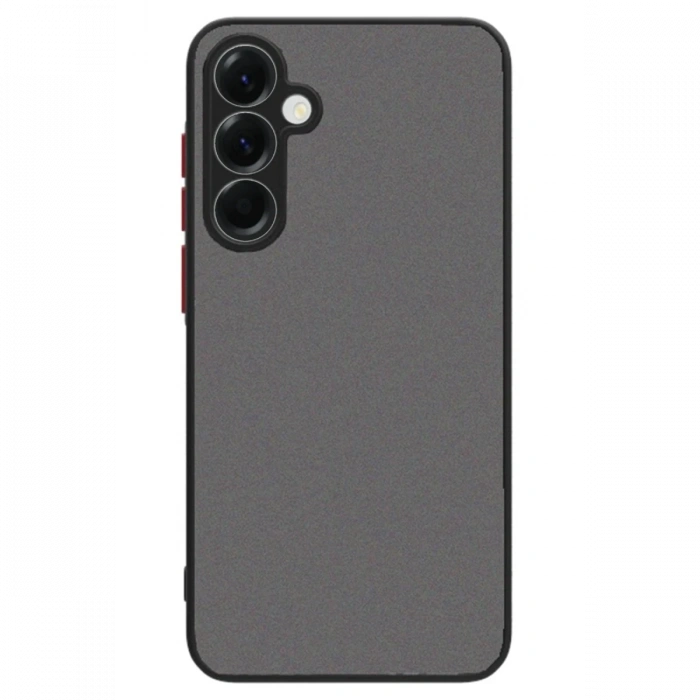 Mey İthalat®  Samsung Galaxy S24 FE Kılıf Montreal Silikon Kapak - Siyah