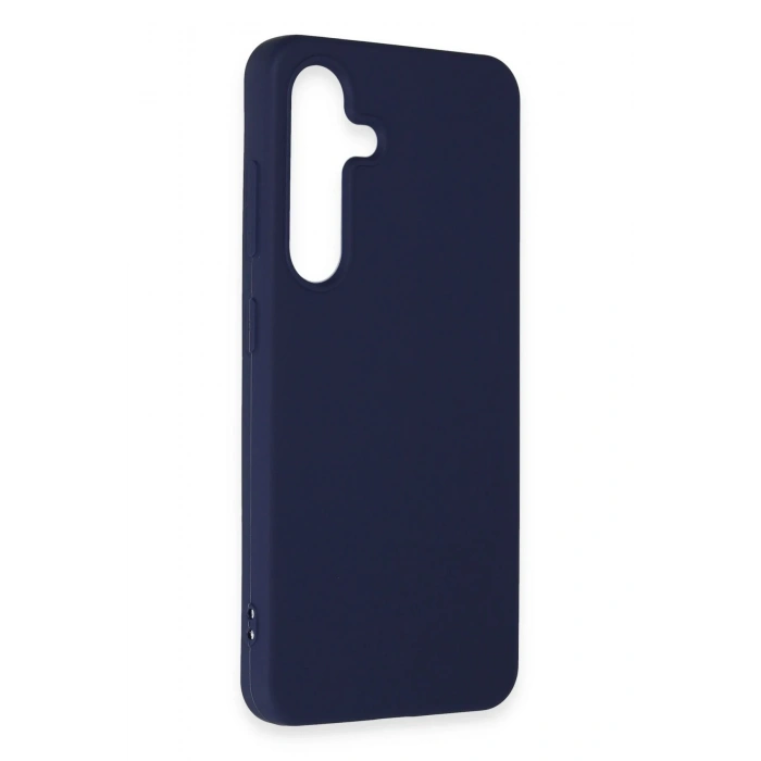 Mey İthalat®  Samsung Galaxy S24 Kılıf First Silikon - Lacivert