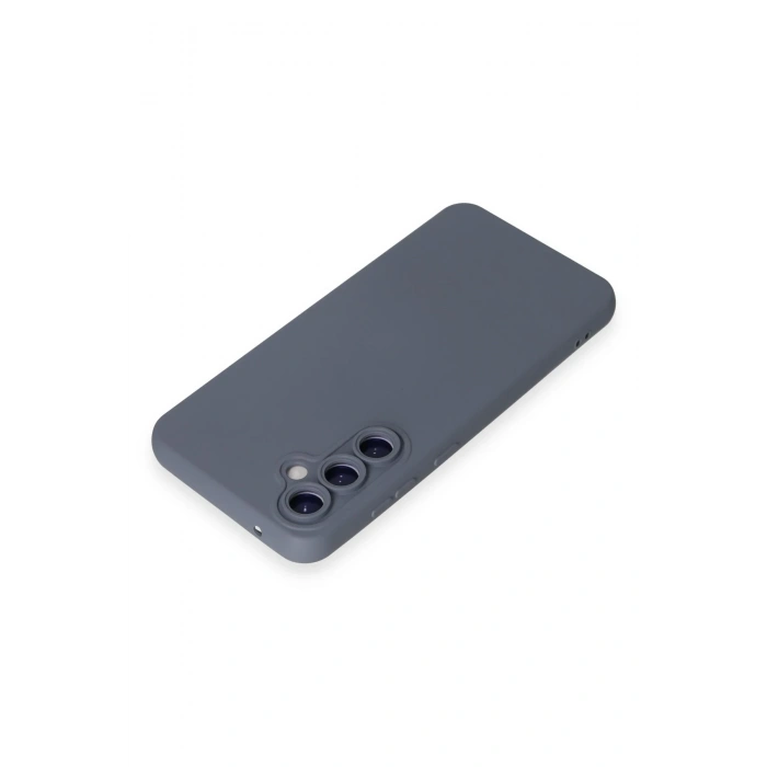Mey İthalat®  Samsung Galaxy S24 Kılıf Nano içi Kadife Silikon - Gri