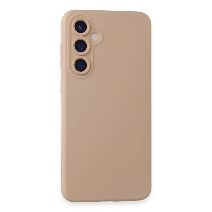 Mey İthalat®  Samsung Galaxy S24 Kılıf Nano içi Kadife Silikon - Pudra