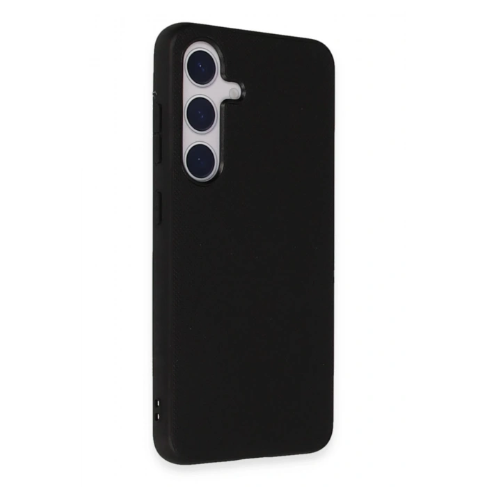 Mey İthalat®  Samsung Galaxy S24 Kılıf Taft Kapak - Siyah