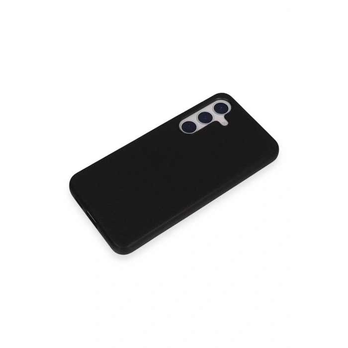 Mey İthalat®  Samsung Galaxy S24 Kılıf Taft Kapak - Siyah